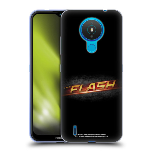 The Flash TV Series Logos Black Soft Gel Case for Nokia 1.4