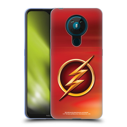 The Flash TV Series Logos Red Soft Gel Case for Nokia 5.3