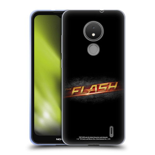 The Flash TV Series Logos Black Soft Gel Case for Nokia C21