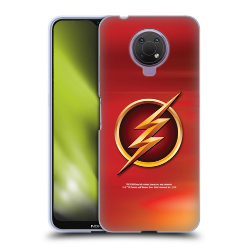 The Flash TV Series Logos Red Soft Gel Case for Nokia G10