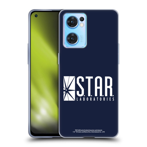The Flash TV Series Logos Star Labs Soft Gel Case for OPPO Reno7 5G / Find X5 Lite