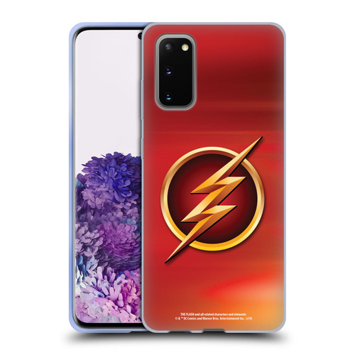 The Flash TV Series Logos Red Soft Gel Case for Samsung Galaxy S20 / S20 5G