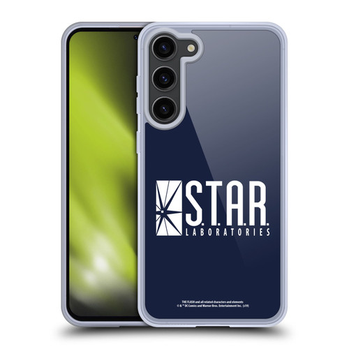 The Flash TV Series Logos Star Labs Soft Gel Case for Samsung Galaxy S23+ 5G