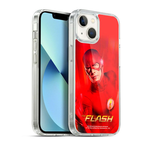 The Flash TV Series Poster Barry Red Soft Gel Case for Apple iPhone 13