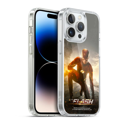 The Flash TV Series Poster Barry Kneel Pose Soft Gel Case for Apple iPhone 13 Pro