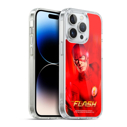 The Flash TV Series Poster Barry Red Soft Gel Case for Apple iPhone 13 Pro