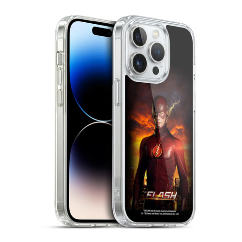 The Flash TV Series Poster Barry Stand Pose Soft Gel Case for Apple iPhone 13 Pro