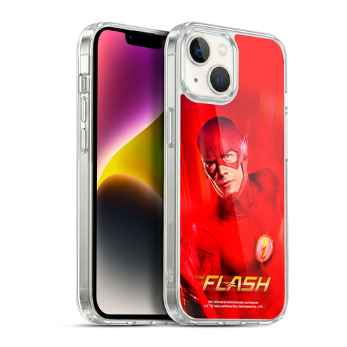 The Flash TV Series Poster Barry Red Soft Gel Case for Apple iPhone 14