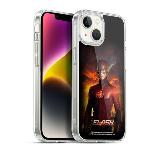 The Flash TV Series Poster Barry Stand Pose Soft Gel Case for Apple iPhone 14