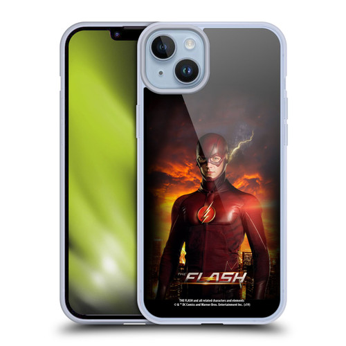 The Flash TV Series Poster Barry Stand Pose Soft Gel Case for Apple iPhone 14 Plus