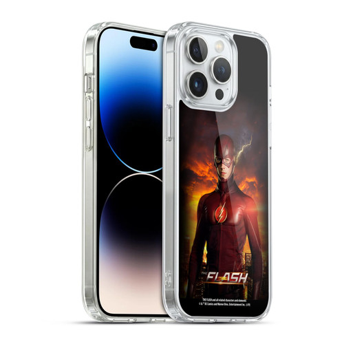 The Flash TV Series Poster Barry Stand Pose Soft Gel Case for Apple iPhone 14 Pro Max