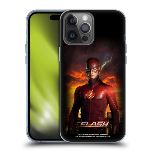 The Flash TV Series Poster Barry Stand Pose Soft Gel Case for Apple iPhone 14 Pro Max