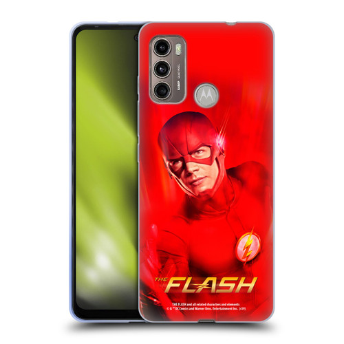 The Flash TV Series Poster Barry Red Soft Gel Case for Motorola Moto G60 / Moto G40 Fusion