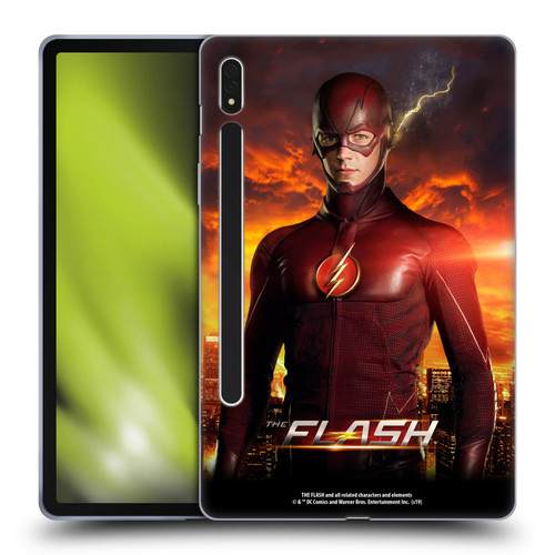 The Flash TV Series Poster Barry Stand Pose Soft Gel Case for Samsung Galaxy Tab S8