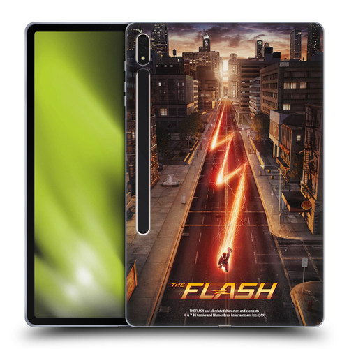 The Flash TV Series Poster Barry Soft Gel Case for Samsung Galaxy Tab S8 Plus