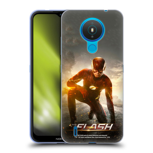The Flash TV Series Poster Barry Kneel Pose Soft Gel Case for Nokia 1.4