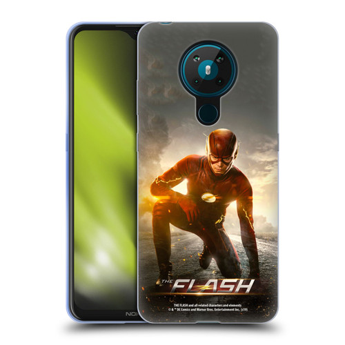 The Flash TV Series Poster Barry Kneel Pose Soft Gel Case for Nokia 5.3