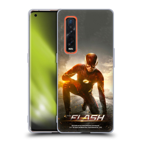 The Flash TV Series Poster Barry Kneel Pose Soft Gel Case for OPPO Find X2 Pro 5G