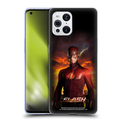 The Flash TV Series Poster Barry Stand Pose Soft Gel Case for OPPO Find X3 / Pro