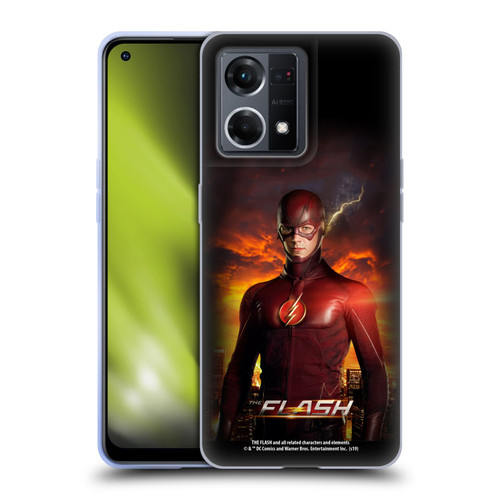 The Flash TV Series Poster Barry Stand Pose Soft Gel Case for OPPO Reno8 4G