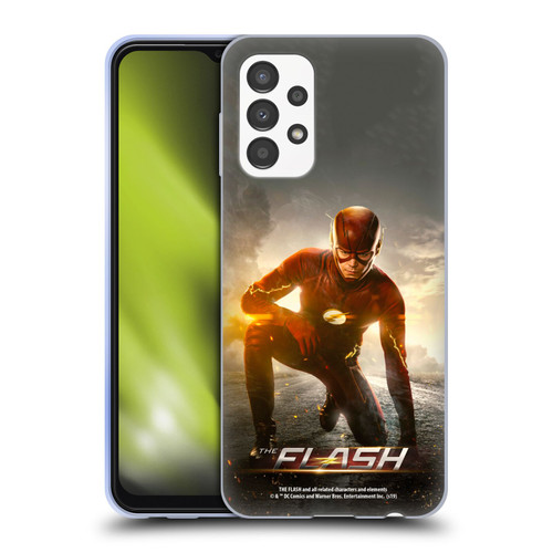 The Flash TV Series Poster Barry Kneel Pose Soft Gel Case for Samsung Galaxy A13 (2022)
