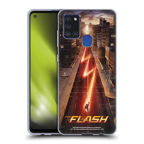 The Flash TV Series Poster Barry Soft Gel Case for Samsung Galaxy A21s (2020)