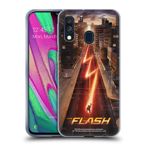 The Flash TV Series Poster Barry Soft Gel Case for Samsung Galaxy A40 (2019)