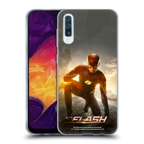 The Flash TV Series Poster Barry Kneel Pose Soft Gel Case for Samsung Galaxy A50/A30s (2019)