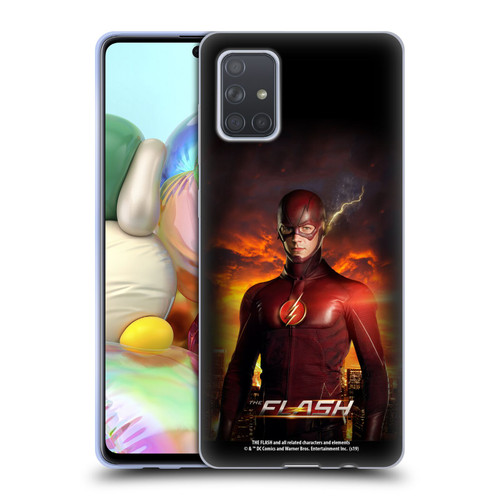 The Flash TV Series Poster Barry Stand Pose Soft Gel Case for Samsung Galaxy A71 (2019)