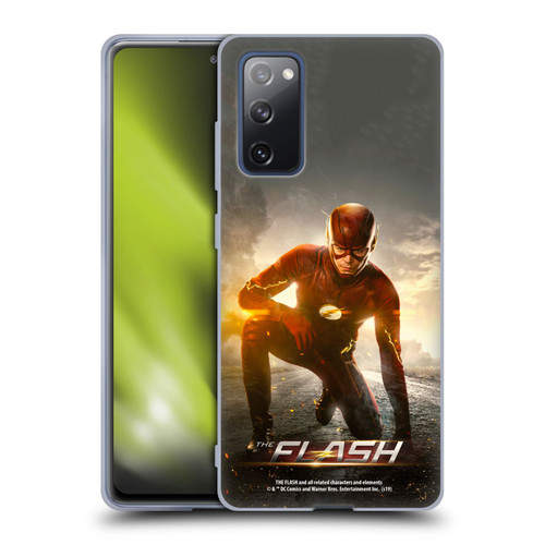 The Flash TV Series Poster Barry Kneel Pose Soft Gel Case for Samsung Galaxy S20 FE / 5G