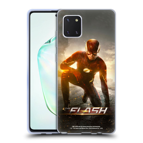 The Flash TV Series Poster Barry Kneel Pose Soft Gel Case for Samsung Galaxy Note10 Lite
