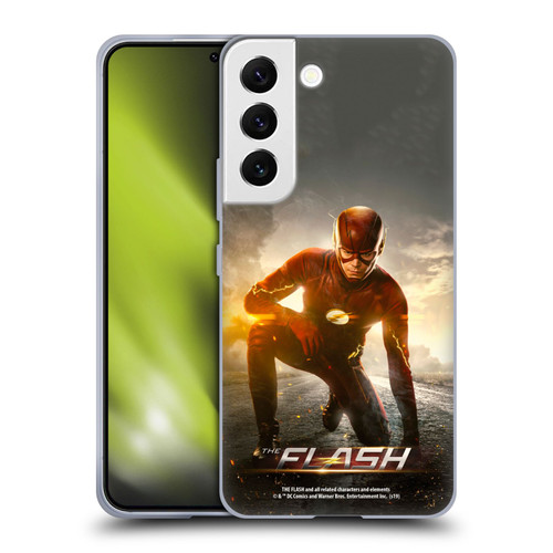 The Flash TV Series Poster Barry Kneel Pose Soft Gel Case for Samsung Galaxy S22 5G