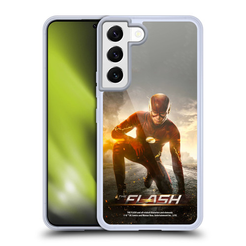 The Flash TV Series Poster Barry Kneel Pose Soft Gel Case for Samsung Galaxy S22 5G