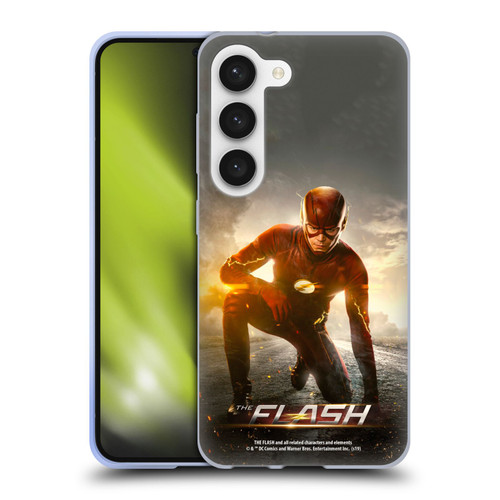 The Flash TV Series Poster Barry Kneel Pose Soft Gel Case for Samsung Galaxy S23 5G