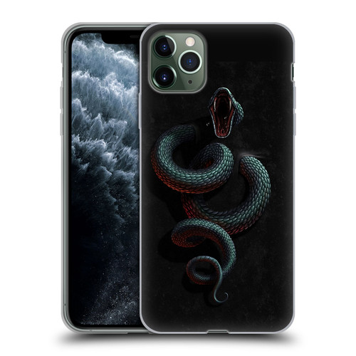 Christos Karapanos Horror 2 Serpent Within Soft Gel Case for Apple iPhone 11 Pro Max