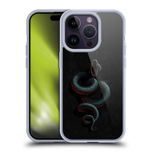 Christos Karapanos Horror 2 Serpent Within Soft Gel Case for Apple iPhone 14 Pro
