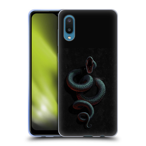 Christos Karapanos Horror 2 Serpent Within Soft Gel Case for Samsung Galaxy A02/M02 (2021)