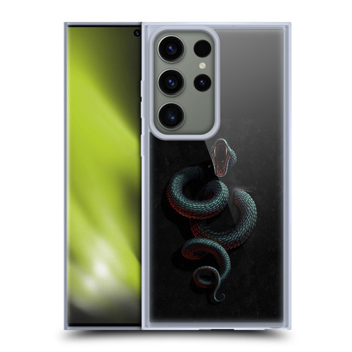 Christos Karapanos Horror 2 Serpent Within Soft Gel Case for Samsung Galaxy S23 Ultra 5G