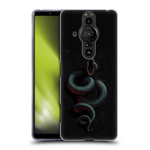 Christos Karapanos Horror 2 Serpent Within Soft Gel Case for Sony Xperia Pro-I
