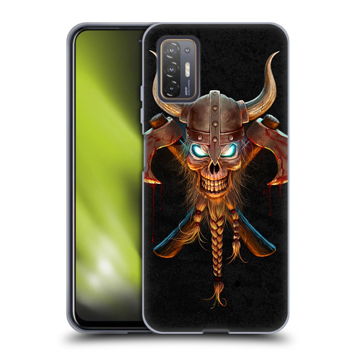 Christos Karapanos Horror 4 Viking Soft Gel Case for HTC Desire 21 Pro 5G