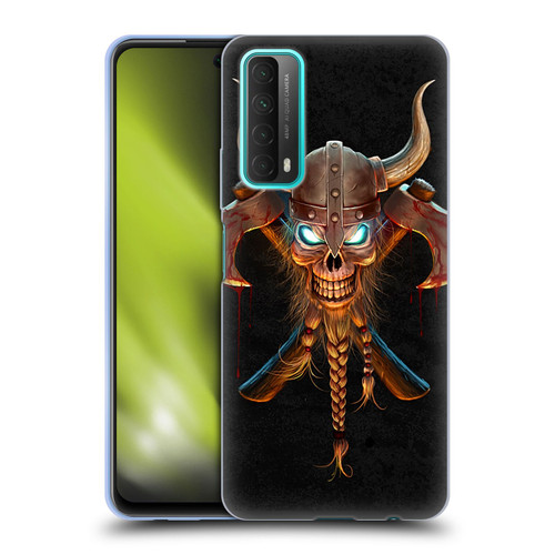 Christos Karapanos Horror 4 Viking Soft Gel Case for Huawei P Smart (2021)