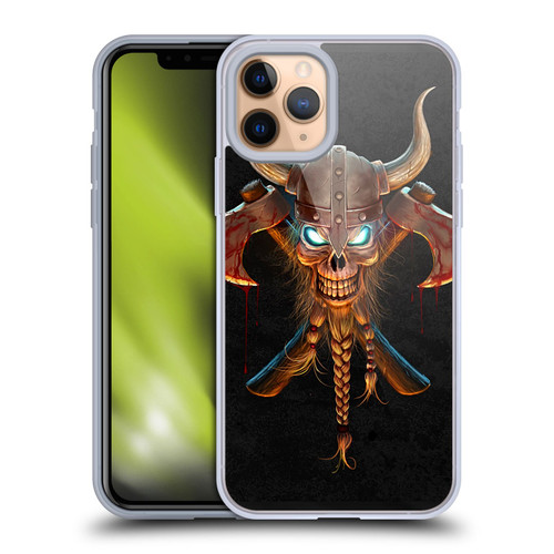 Christos Karapanos Horror 4 Viking Soft Gel Case for Apple iPhone 11 Pro