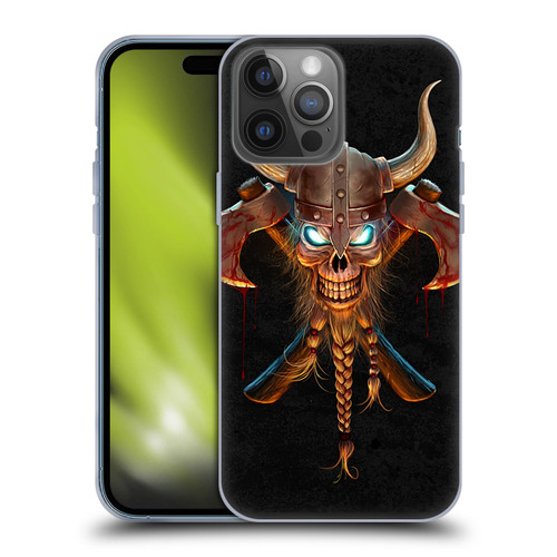 Christos Karapanos Horror 4 Viking Soft Gel Case for Apple iPhone 14 Pro Max