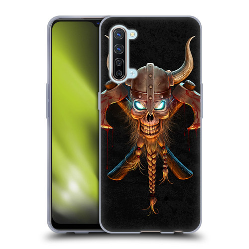 Christos Karapanos Horror 4 Viking Soft Gel Case for OPPO Find X2 Lite 5G