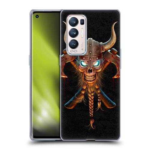 Christos Karapanos Horror 4 Viking Soft Gel Case for OPPO Find X3 Neo / Reno5 Pro+ 5G
