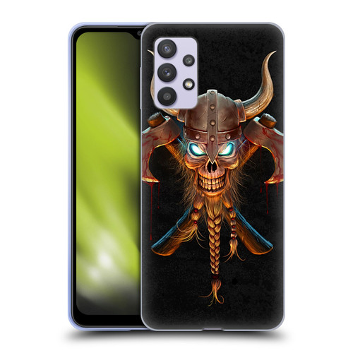 Christos Karapanos Horror 4 Viking Soft Gel Case for Samsung Galaxy A32 5G / M32 5G (2021)