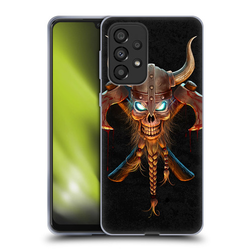 Christos Karapanos Horror 4 Viking Soft Gel Case for Samsung Galaxy A33 5G (2022)