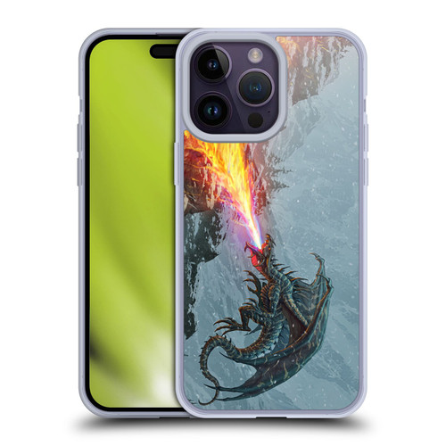 Christos Karapanos Mythical Art Power Of The Dragon Flame Soft Gel Case for Apple iPhone 14 Pro Max