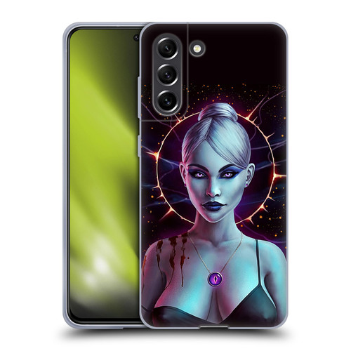Christos Karapanos Mythical Art Oblivion Soft Gel Case for Samsung Galaxy S21 FE 5G