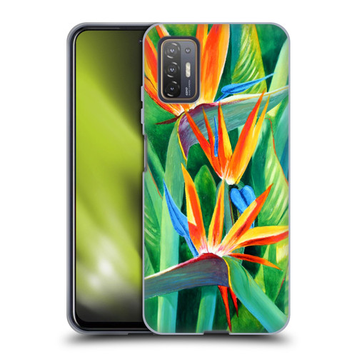 Graeme Stevenson Assorted Designs Birds Of Paradise Soft Gel Case for HTC Desire 21 Pro 5G